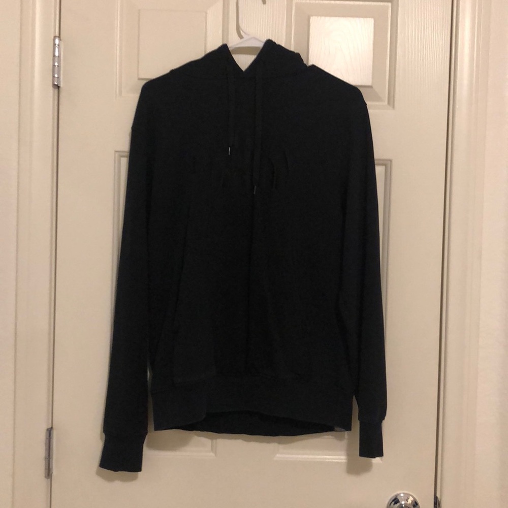 north face black hoodie